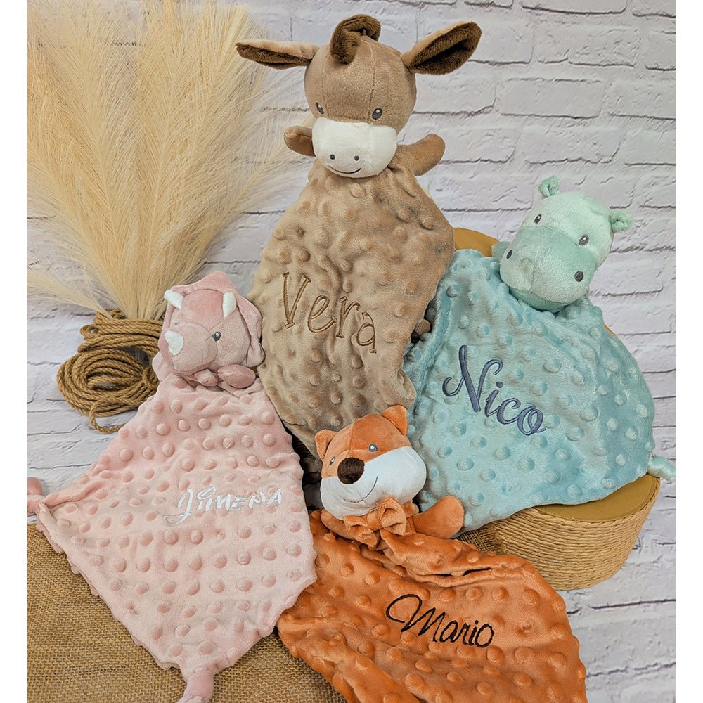 Dou dou Personalizado Bebé Animalitos Nanetes - Nanetes